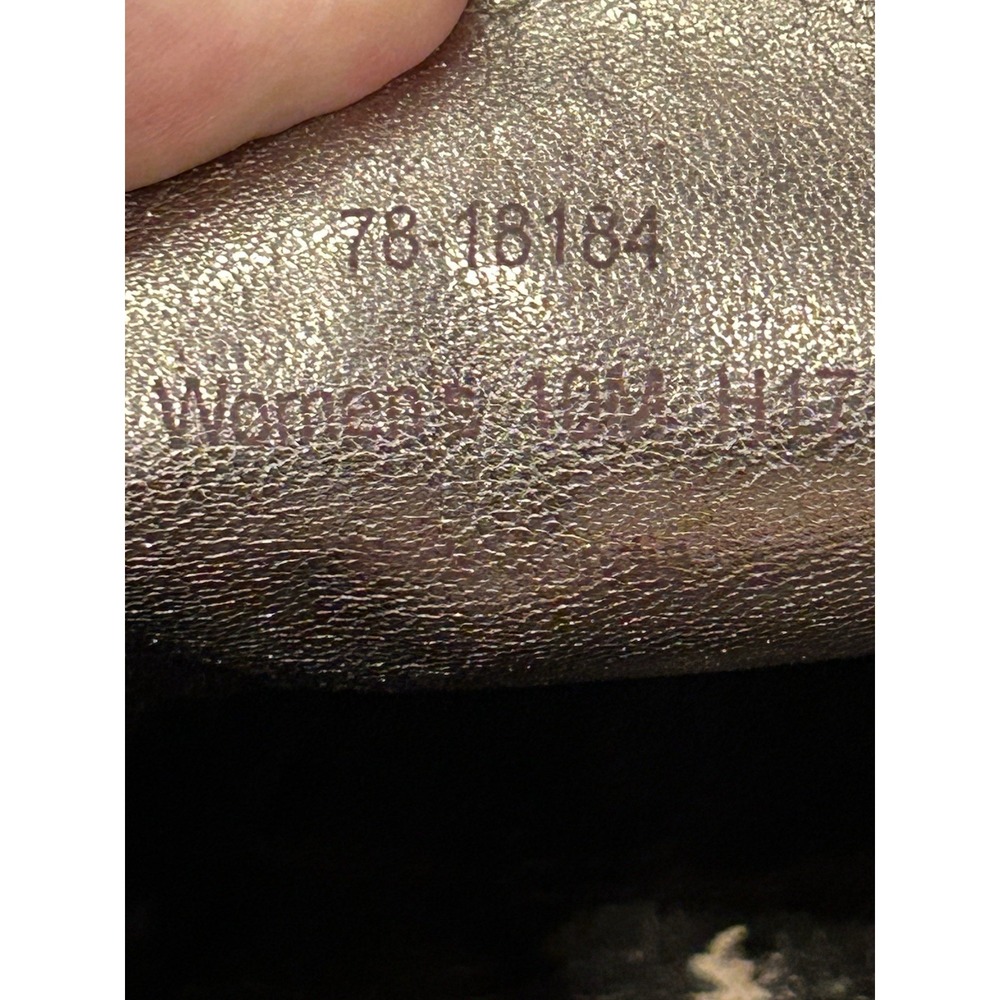 Johnston & Murphy Women's Gillian Patent Leather Penny Loafers, Size 10M Taupe - Picture 6 of 8